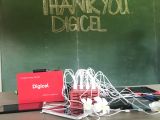 Digicel donates a solar charger and battery bank